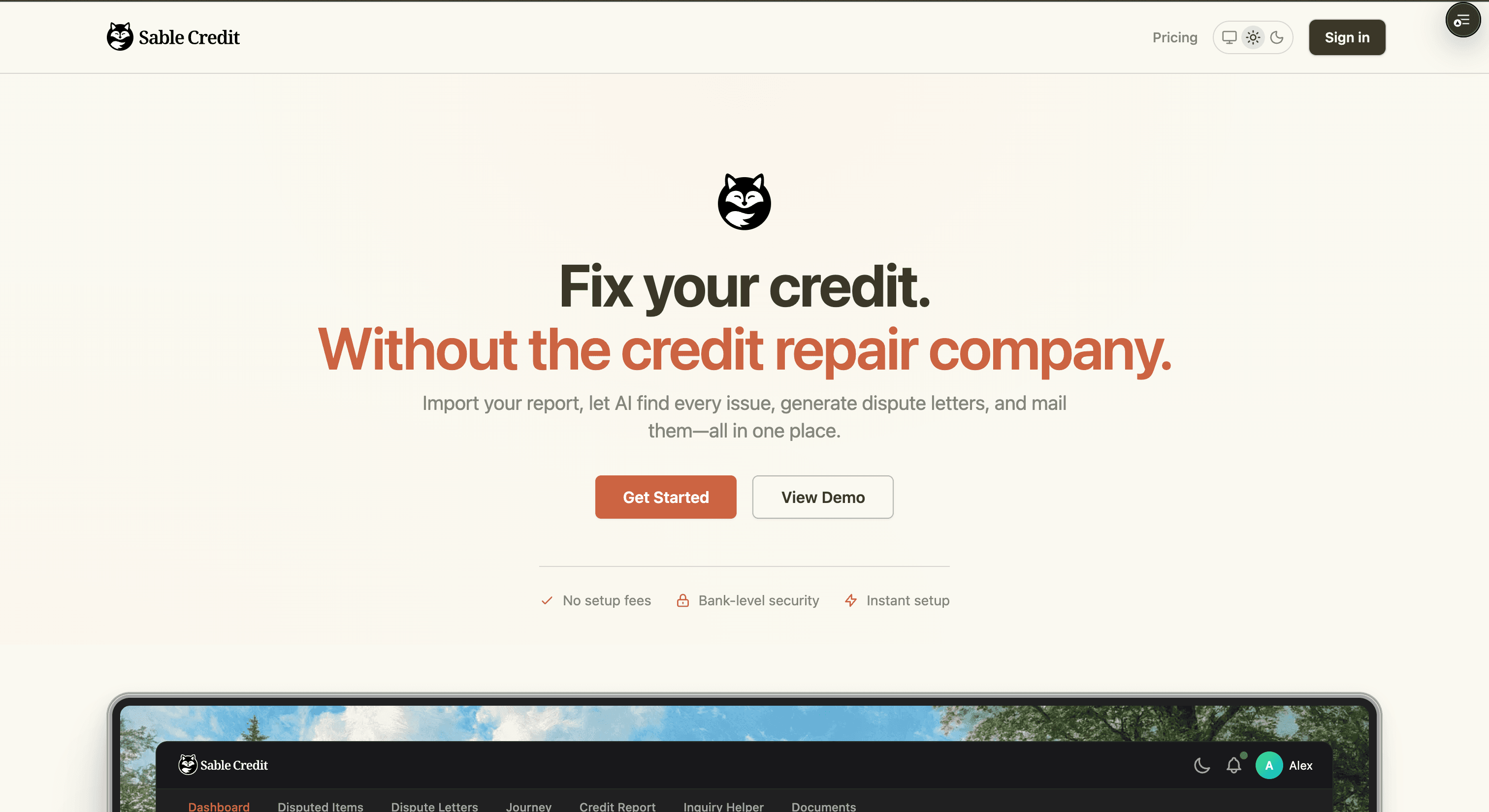 DisputeWell Dashboard